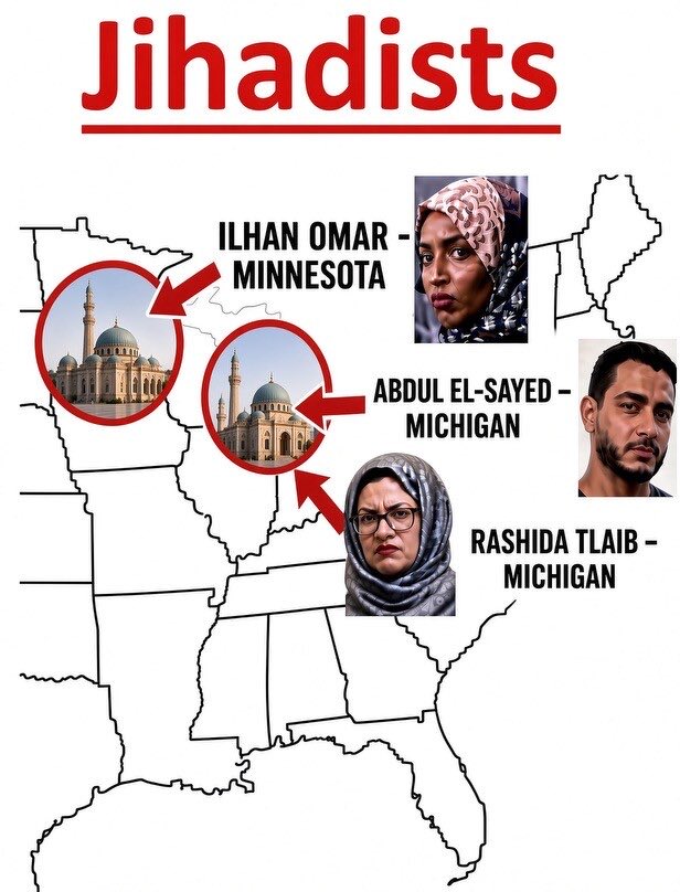 ACTBrigitte's tweet photo. Trump is doing what no one else will: calling out the Islamic takeover of America in plain English.

These radical Islamists aren’t just coming for your home and belongings … they’re are coming for your freedoms and way of life! 

America better wake up before it’s too late to reverse course.