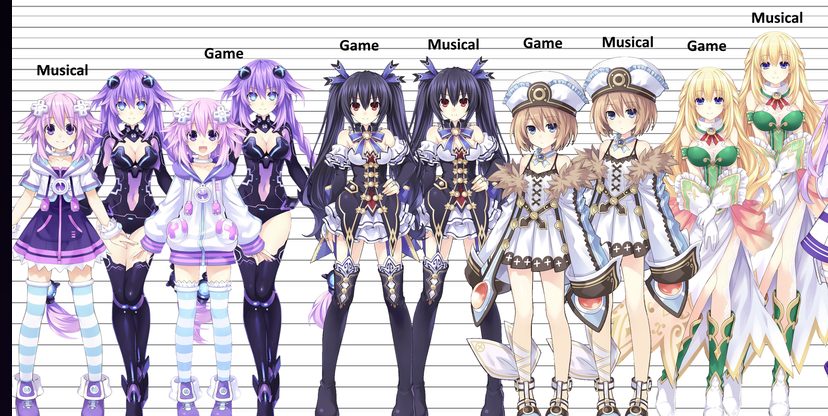 Tobojashi's tweet photo. you know what is most (for me) huh thing in neptunia?

heighs errors (i dunno how different calling this https://t.co/JGw31eM6xj