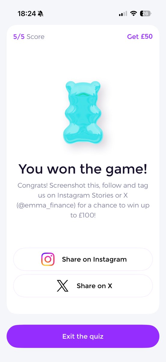 firephoenix83's tweet photo. @emma_finance my winning quiz entry for the week https://t.co/A1B5UAGPEJ
