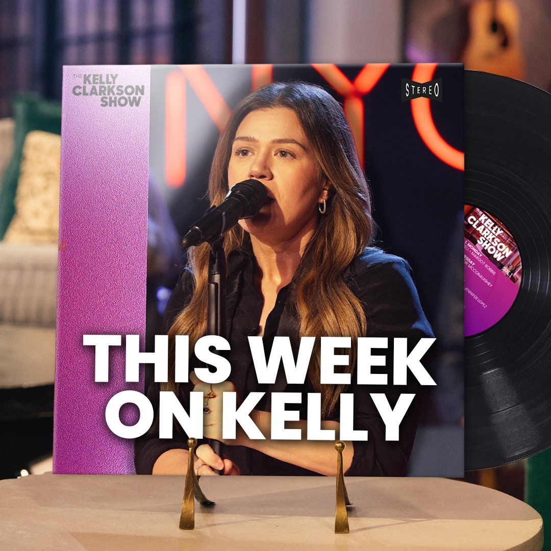 KellyClarksonTV's tweet photo. Pressing play on this week of Kelly! ▶️ https://t.co/pPmBJbymHB