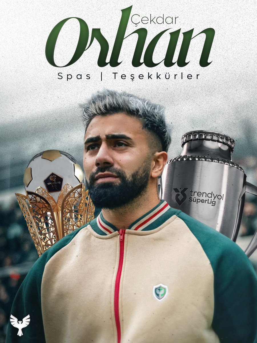 amedskofficial's tweet photo. TEŞEKKÜRLER ÇEKDAR!

Profesyonel futbolcumuz Çekdar Orhan ile karşılıklı anlaşarak yollarımızı ayırmış bulunuyoruz.

Uzun yıllar Amedspor forması giyen Çekdar Orhan, kulübümüzün önemli dönemlerinde takımımızın bir parçası olmuş; sahadaki mücadelesi ve kulübümüze olan aidiyetiyle katkı sağlamıştır.

Çekdar’a Amedspor’a verdiği emek ve katkılarından dolayı teşekkür ediyor, bundan sonraki kariyerinde başarılar diliyoruz.

Yolun açık olsun Çekdar.
💚❤️
SPAS ÇEKDAR!

Me bi lîstikvanê xwe yê profesyonel Çekdar Orhan re bi dualî rêyên xwe ji hev veqetandin.

Çekdar Orhan ku bi salan formayê Amedsporê li xwe kir, di serdemên girîng ên kulûba me de bû perçeyekî tîma me û bi têkoşîna xwe ya li qadê û girêdana xwe ya bi kulûba me re tevkariyeke mezin li me kir.

Ji ber ked û tevkariyên wî yên ji bo Amedsporê em spasiya Çekdar dikin û di lîstikvaniya wî de serkeftinê jê re dixwazin.

Rêya te vekirî be Çekdar.