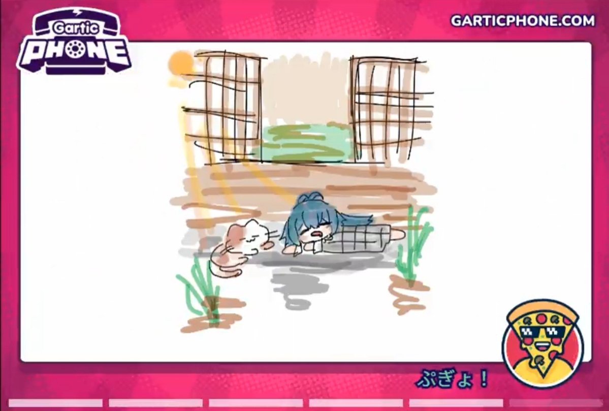 syasyallllygkms's tweet photo. ぷぎゅさんの「縁日で寝る猫と手毬」のイラスト本当にすきで...みんなに見てほしい https://t.co/9wC8LPei9U