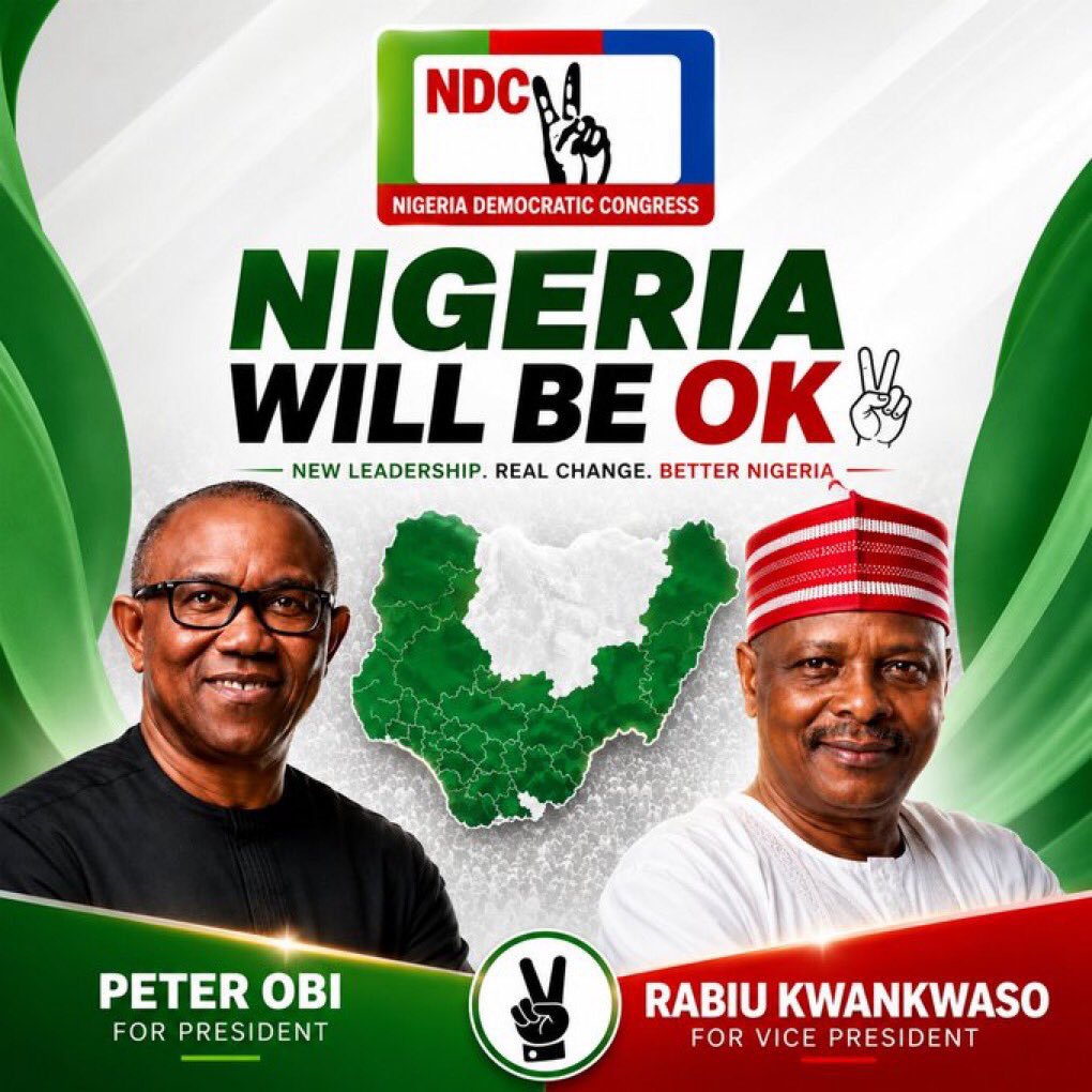 SarautaMaryam's tweet photo. Imagine this same energy Davido is using replicated on a national scale:

Davido mobilises Osun.
Wizkid locks down Ogun.
Burna Boy takes Port Harcourt.
Don Jazzy enters Delta.
2Baba takes Benue.
Falz and Tems hold Lagos.
Flavour and Phyno lock down the Southeast.
Sani Danja takes Kano.

Now imagine millions of ordinary Nigerians doing the same in their little ways.

I bet you, no amount of rigging, intimidation or manipulation can stop the revolution. 🤔
