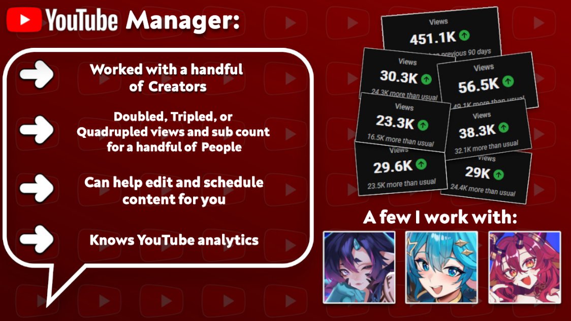 PixelThePainter's tweet photo. If you're a VTuber, Streamer or YouTuber I have a opportunity for you!!👀

I'm looking to work with 1 new person who is interested in growing on YouTube or wants help!

If you're interested, comment and retweet or DM me!

(closing the comments in 48 hours🫡) https://t.co/3DqNy7diIL