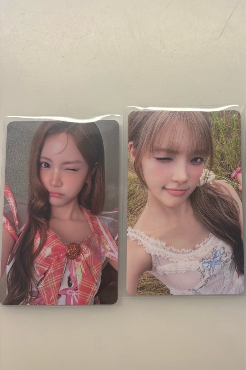 ni__moti's tweet photo. Hearts2Hearts H2H ハツハ ICONIC HEART タワレコラキドロ交換

譲 カルメン、ユハ

求 💖のタワレコ特典 ステラ、イアン

同日配送or8/18渋谷周辺で手渡し交換
お気軽にお声がけください♩ https://t.co/0qqXXtEg21