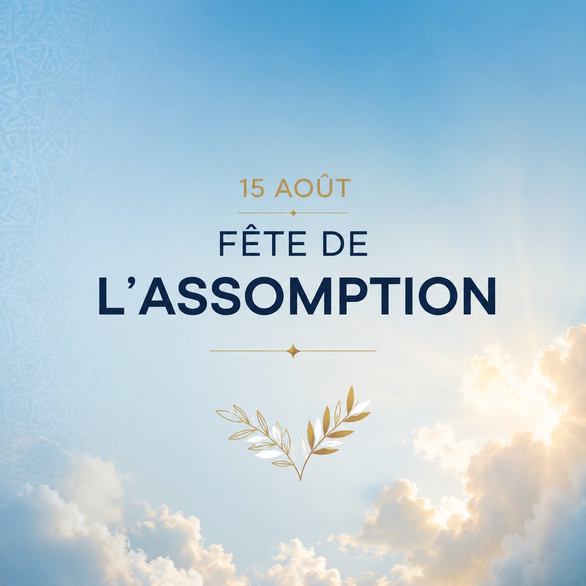 PR_Diomaye's tweet photo. En cette fête de l'Assomption, j'adresse mes vœux les plus chaleureux à la communauté catholique du Sénégal et de la diaspora. 
Que cette célébration, portée par la prière et le recueillement, raffermisse notre idéal commun de paix et de fraternité.
Bonne fête à toutes et à tous. https://t.co/rm7YlWoTk8