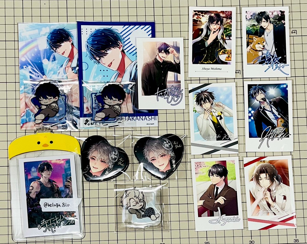 beluga_810's tweet photo. 【交換・譲渡】PLUSMATE プラスメイト チェキ ブロマイド アクリル 缶バッジ

譲：画像参照
求：時雨さん(同異種)もしくはセール価格(※)+送料
※🌟のみ定価(ショップと同じ)

お支払いはPayPayのみ
クリックポストにて発送します。

検索からでもお気軽にお声掛けください🙇‍♀️ https://t.co/D7XJYwjNs5