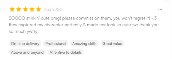 TinyYwffy's tweet photo. It's because of this feedback that I'll never stop improving my illustrations

Thank you for everything ❤️ https://t.co/YaogHk0K6S