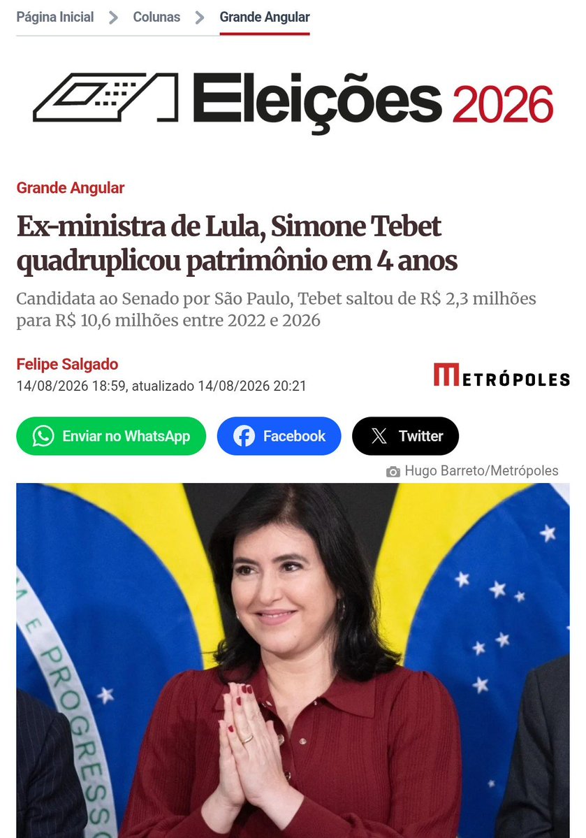 PA_Invest's tweet photo. É só trabalhar com Lula que o patrimônio dispara https://t.co/kGNQdPAxZc