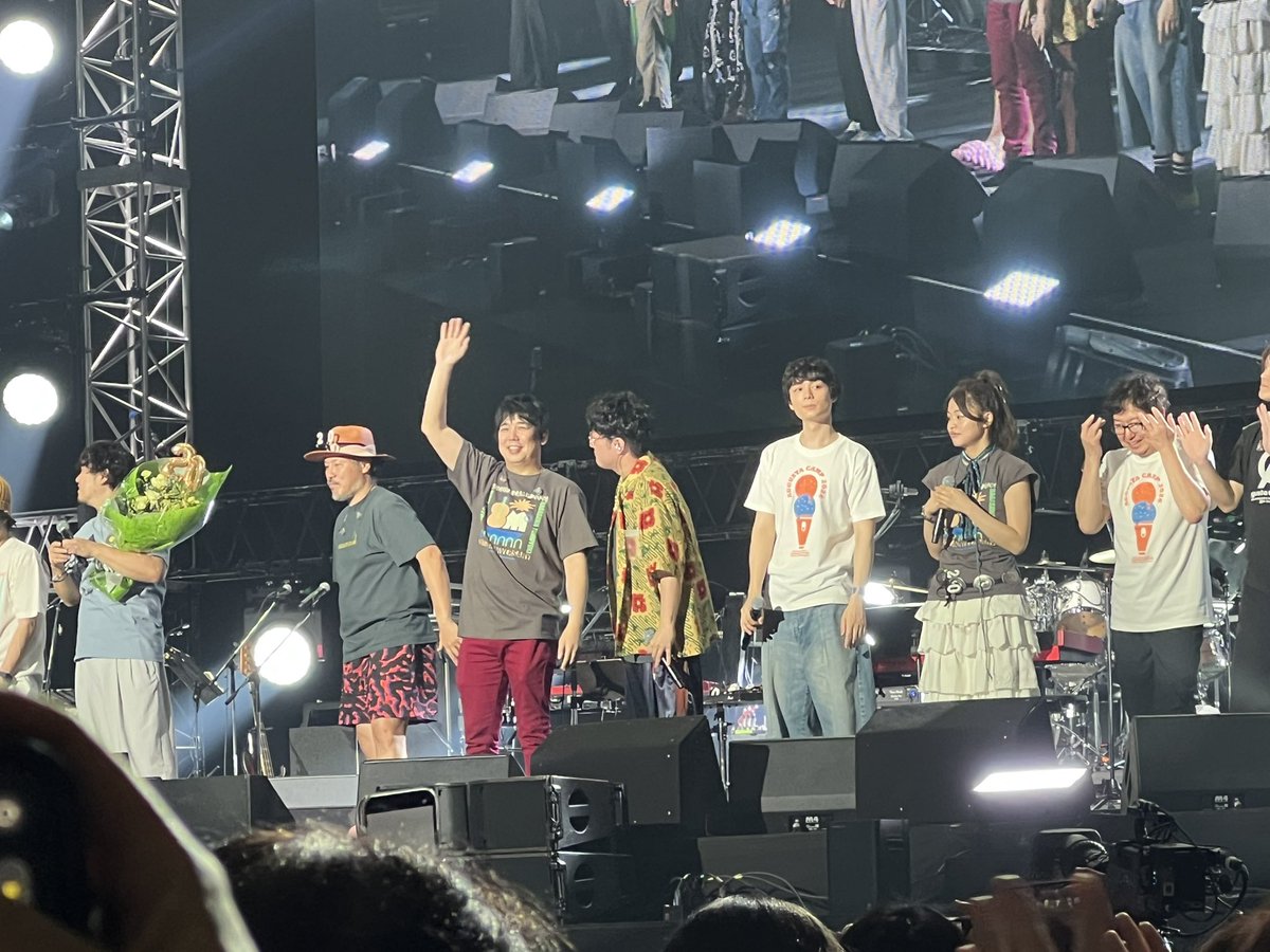 aaaaaki03's tweet photo. 2回目のオーキャン！
去年みたいな神席ではないけど近かった！
チビ2人の機嫌見ながらアーティストの順番見ながらバタバタだったけど楽しかった！
オーキャンは毎年行きたくなるなー☺️
来年はムロくん10周年？
絶対行きたい！
#オーガスタキャンプ https://t.co/iSHeRsXhin