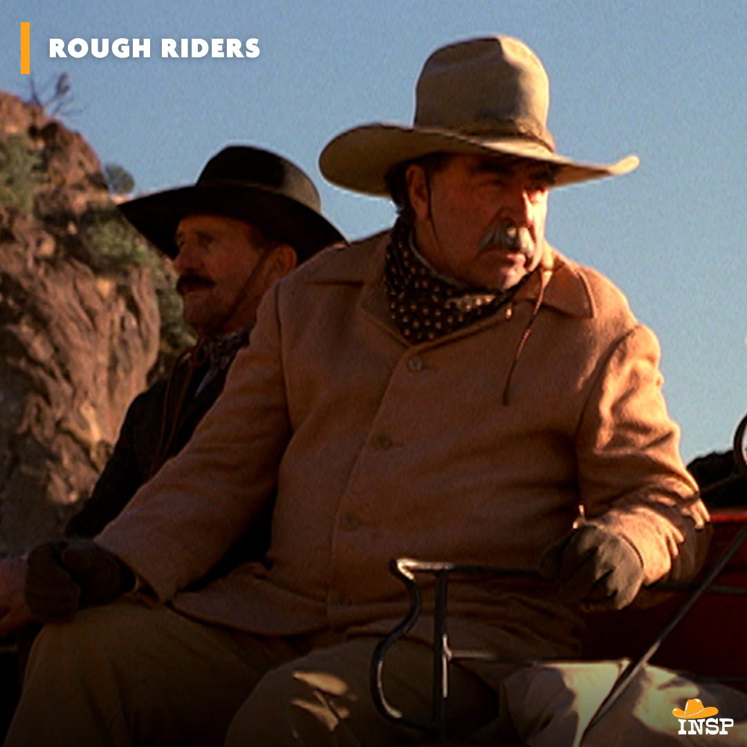 insp_tv's tweet photo. Before they became legends, they answered the call. 

Rough Riders, today at 6p ET. https://t.co/1OFF01SHc6