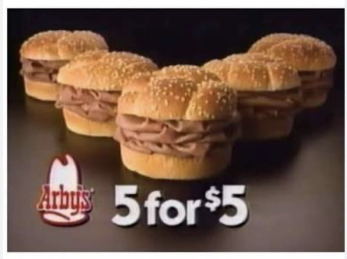 MoMohler's tweet photo. “It was called 5 for $5. We didn’t know how good we had it.” https://t.co/1PWP1UHDka