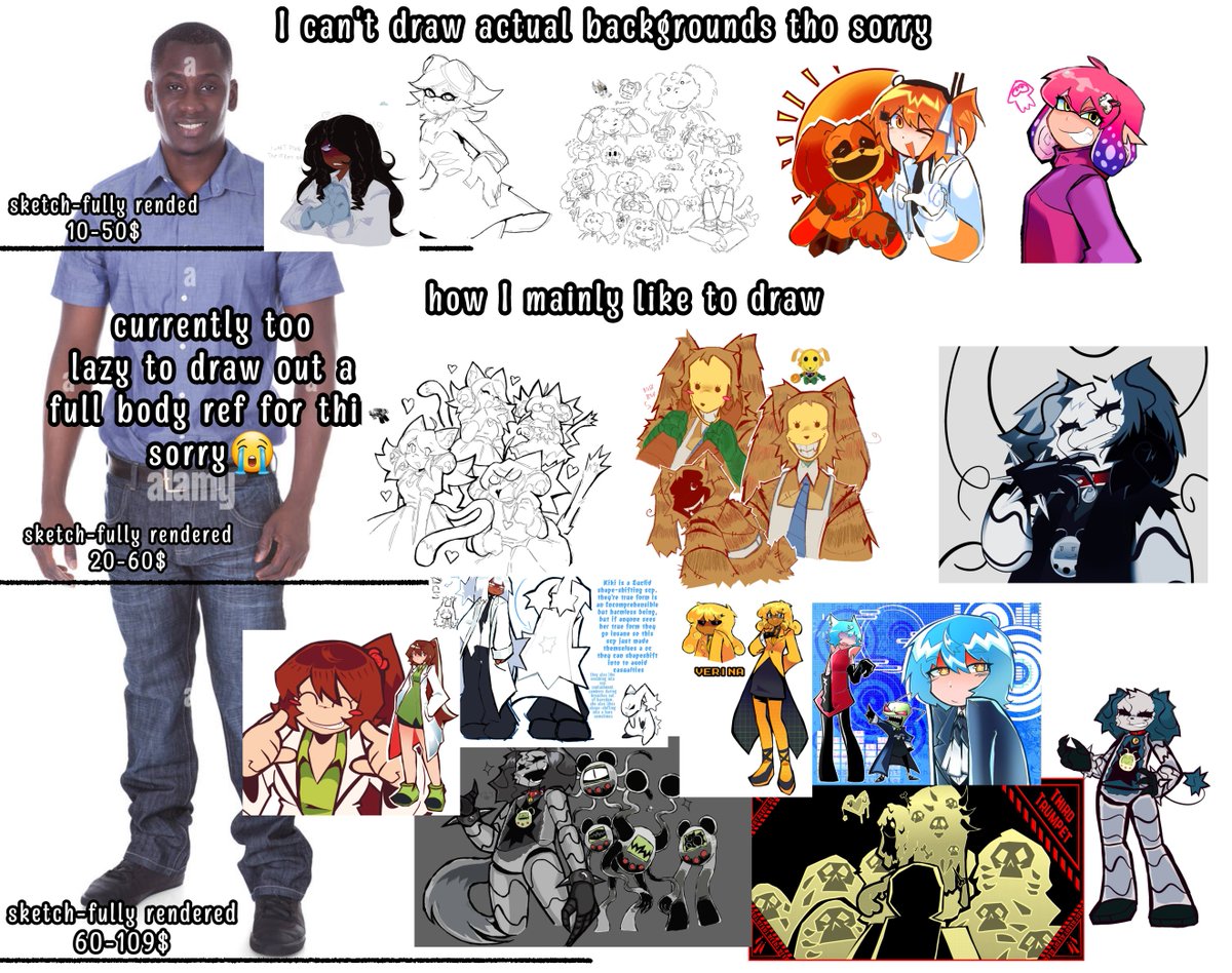 Tinytsukiyomi's tweet photo. Update. I STILL don't know how to do a proper ref sheet. However comms are open if anyone actually wants to commission me #CommissionedArt #commsopponㅤ #art #projectmoon #splatoon #thewaltenfiles #vocaloid #playtimewithpercy #verity #deltarune https://t.co/AOgKPfKO8x