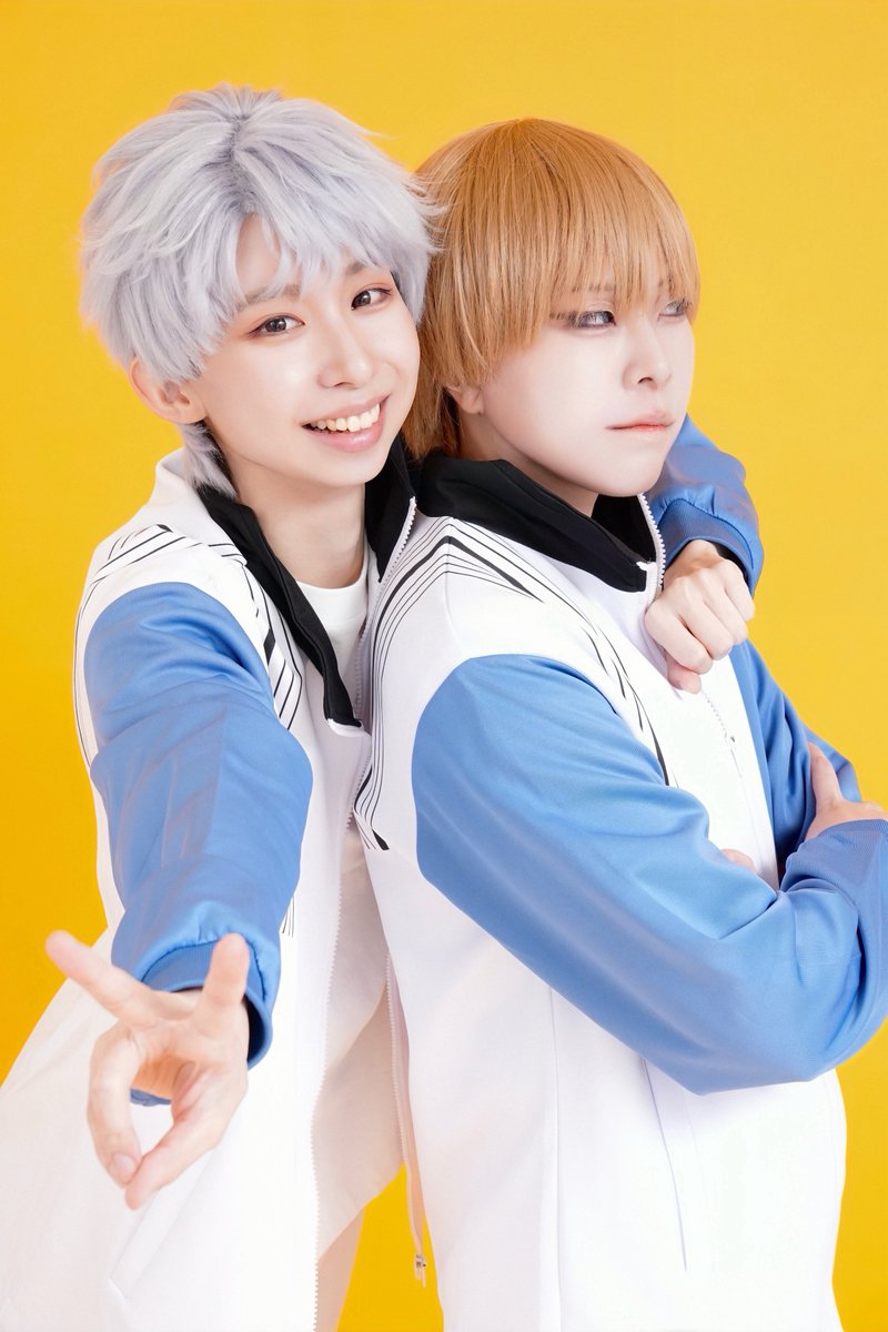 hpaxx01's tweet photo. cosplay┆tnpr🎾👑 
 
日吉 若：#ruu_nnr 
鳳 長太郎：#hpaxx01 

📸 @studio_schut https://t.co/q2SKQ2N6mt
