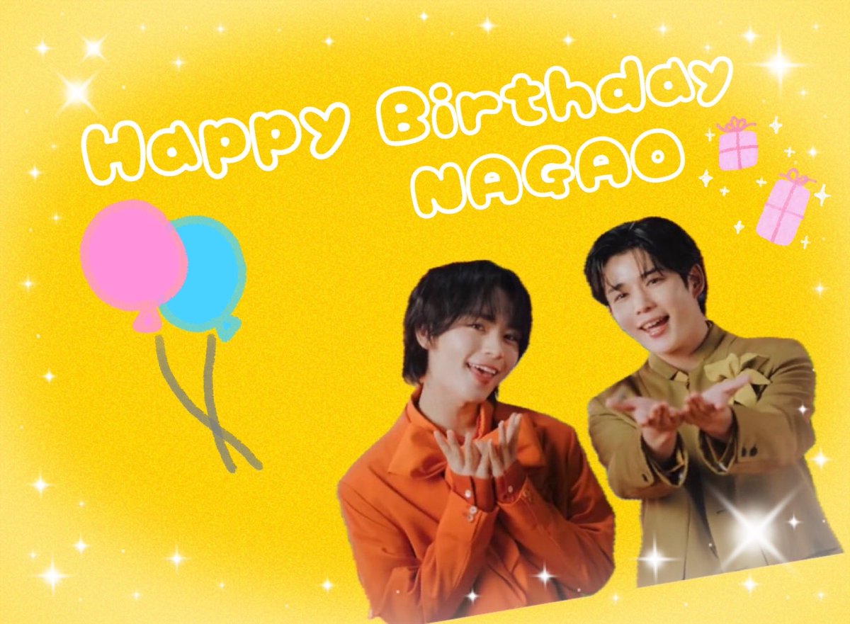 masaryuche's tweet photo. 長尾お誕生日おめでとう🎂

昨年はユニット曲で大変お世話になりました
りゅちぇの彼氏面するの地味に好きですww
みっちーと2人でマウント取り合ってね！

素敵な1年になりますように

#長尾謙杜誕生祭2026 https://t.co/XRrDrhrgpa