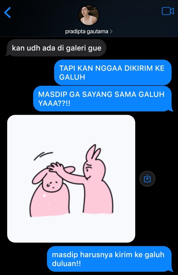 relungaksara's tweet photo. masdip jahat 😢 https://t.co/D5zG5caSh8