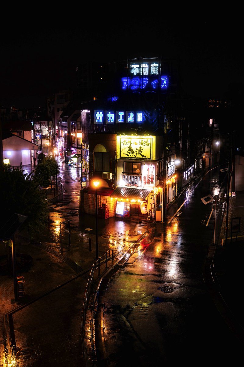 Imagepool_I's tweet photo. 有名なフォトスポット行って撮ってきた（一昨日）。まさか工事中とはね https://t.co/IF49OFSKBk