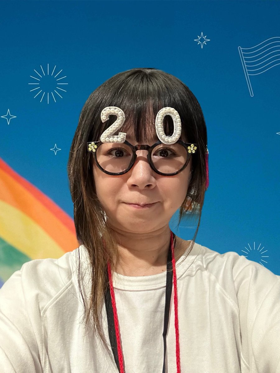 migumusic's tweet photo. [Augusta Camp] 事前撮り♫

私もかけたのよ👓

秦くん＆長澤くん、おめでとう🎉✨ https://t.co/eBE8w57cfm
