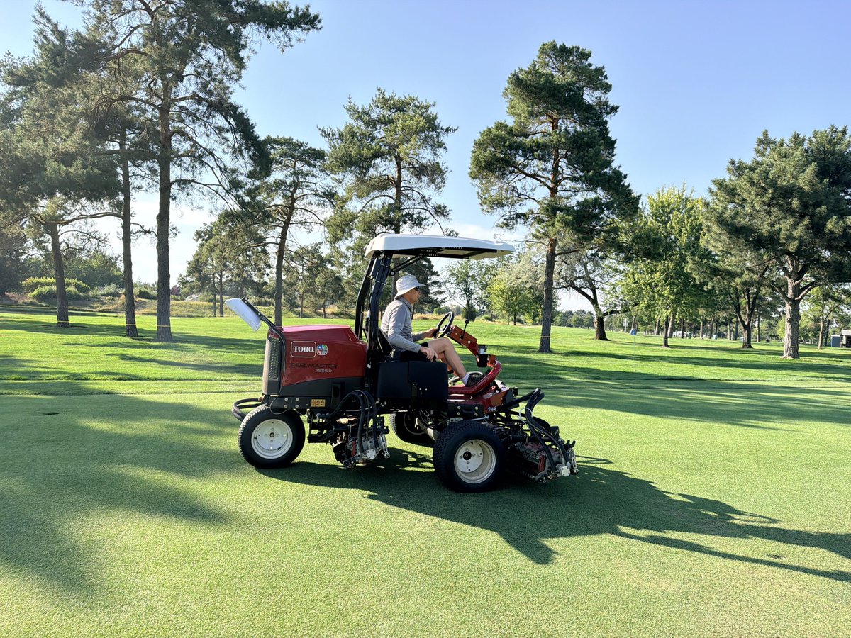TerraRadTech's tweet photo. As the @boiseopen heads into its final rounds, it's great to see turfRad in action alongside Matt Gourlay and the team at Hillcrest Country Club - helping inform the year-round moisture management behind championship playing conditions.
#firmandfast https://t.co/v13KcAWNjD