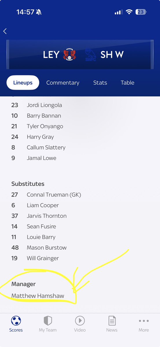 DaveBriggs85's tweet photo. Henrik gone? 😂😂😂 #SWFC https://t.co/lYaSiTiPvX