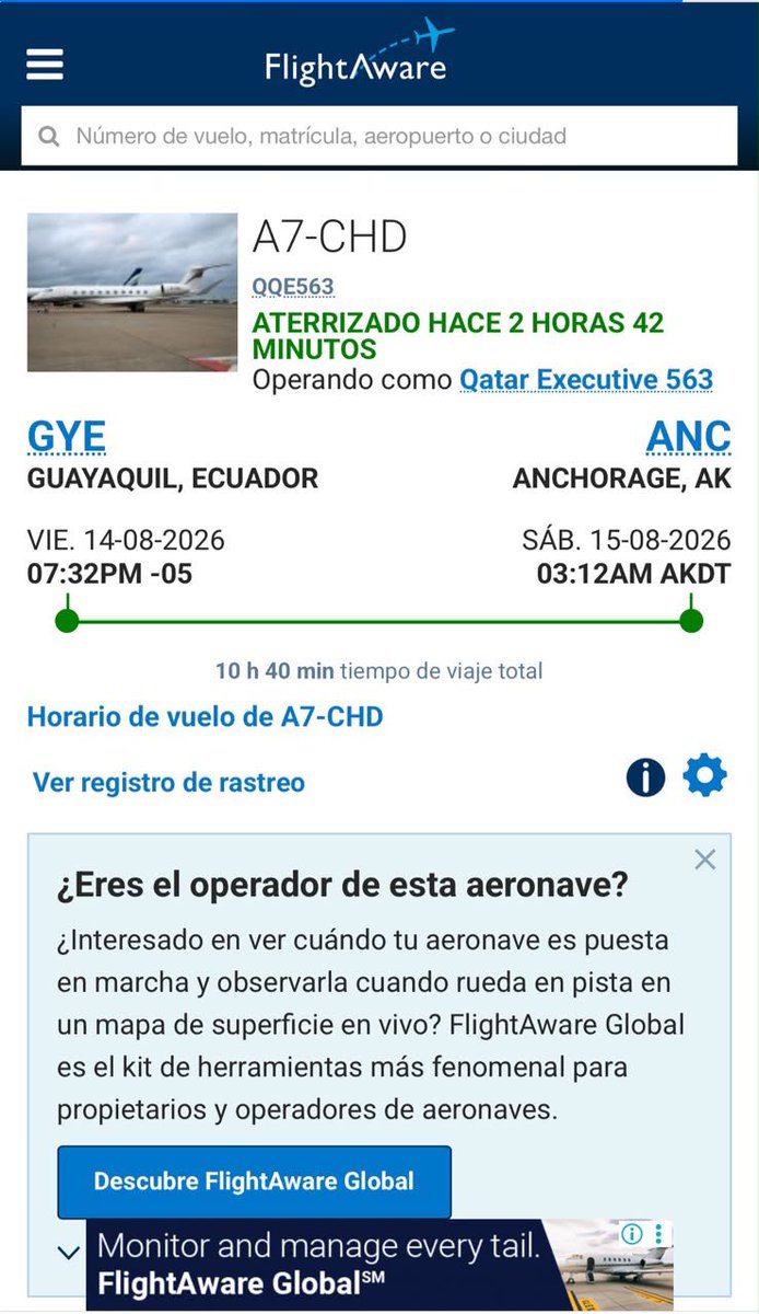 LagranjaEc's tweet photo. ¿POR QUÉ TANTO SECRETISMO EN EL VIAJE DE NOBOA?

Aunque el Decreto 469 establece su comisión de servicios desde el 16 de agosto, Daniel Noboa salió del país la noche del viernes 14, rumbo a China, en un avión de ultralujo contratado para la gira, pese a que los dos aviones presidenciales están disponibles.

Lo llamativo: ninguna cuenta oficial informó de su salida del país.

Si se trata de una gira oficial, ¿por qué el silencio? ¿Quién contrató el avión, cuánto costará y quién pagará la factura?

Ecuador merece explicaciones, no viajes entre sombras.