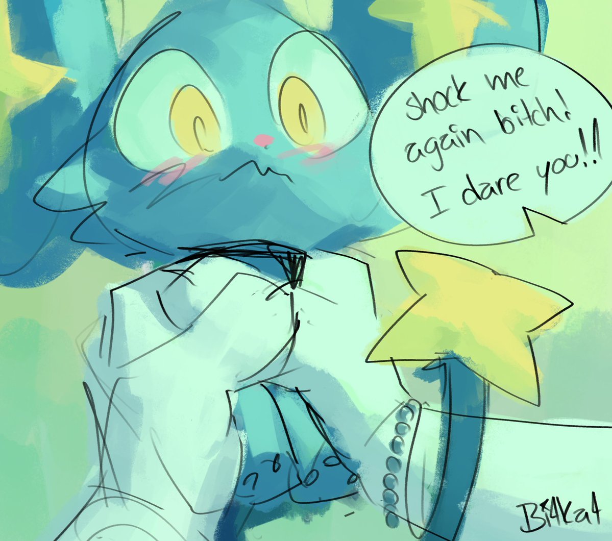 Anna_Bitkat's tweet photo. you think you're so tough shinx https://t.co/qhZdgbH3sF