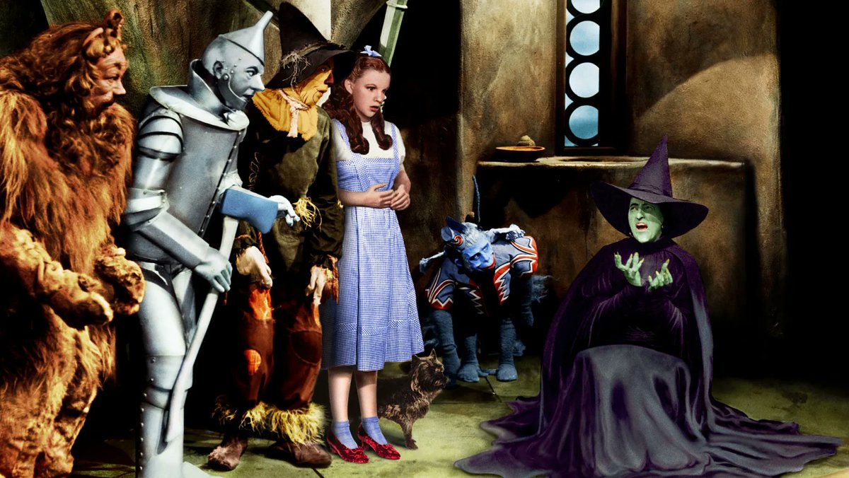 landofthe80s's tweet photo. On this date in 1939, "The Wizard of Oz" starring Judy Garland premiered at Grauman's Chinese Theatre. 

If Hollywood announced a remake today, what would your reaction be? https://t.co/ewkQkZBEIq