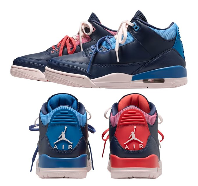 SneakerVisionz's tweet photo. Ad: LIVE NOW 🚨
Women's Air Jordan 3 'Sports Renaissance' 

Nike: https://t.co/xoSfsKcVjR
JD: https://t.co/du44bDjZ22
FNL: https://t.co/gjP2KmMmrB
FTL: https://t.co/0jqgFqf0vY
Champs: https://t.co/dvV64mVBuY
Hibbett: https://t.co/YZzYDEIBPN
Snipes: https://t.co/KuVbjn5KF3
Shiekh: https://t.co/SLfKCvbzbW
Nord: https://t.co/3HefAaZirq
DTLR: https://t.co/tNelyQczBc