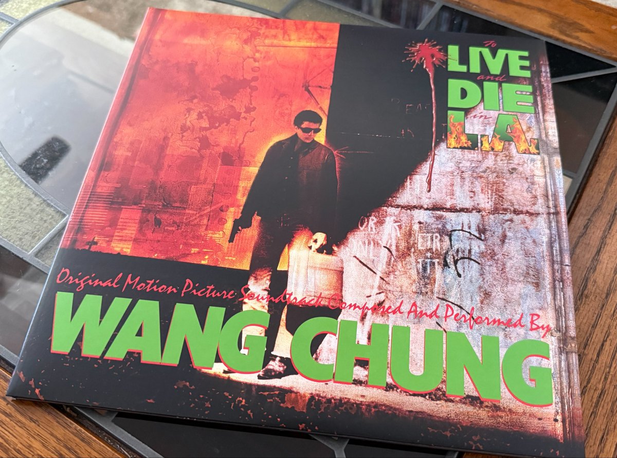 BrianJCano's tweet photo. I may be in NY, but today I’m starting my day in L.A. with this great double album soundtrack. @WangChungMusic https://t.co/UjWXqeeXfw