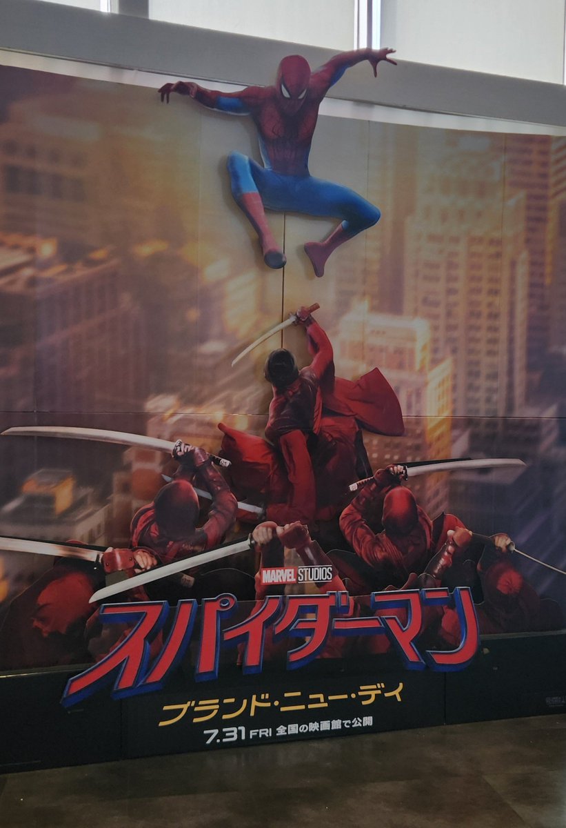 NchaN43sk's tweet photo. 今回は特に親愛なる隣人を感じれて良かった🫶
 #スパイダーマン https://t.co/HviZatH1cL