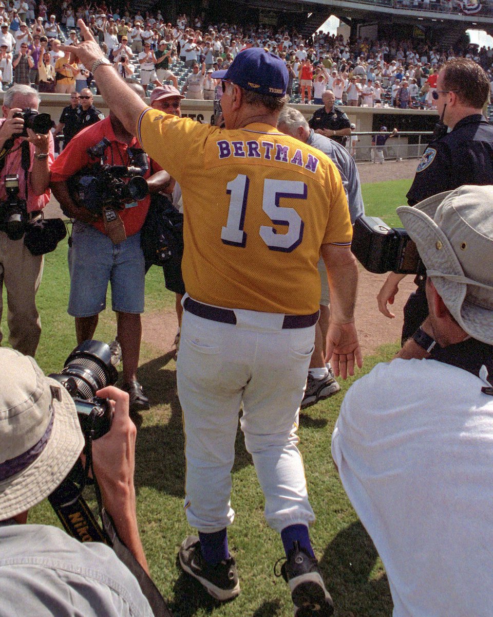 LSUbaseball's tweet photo. Legend https://t.co/6qefDw73qe