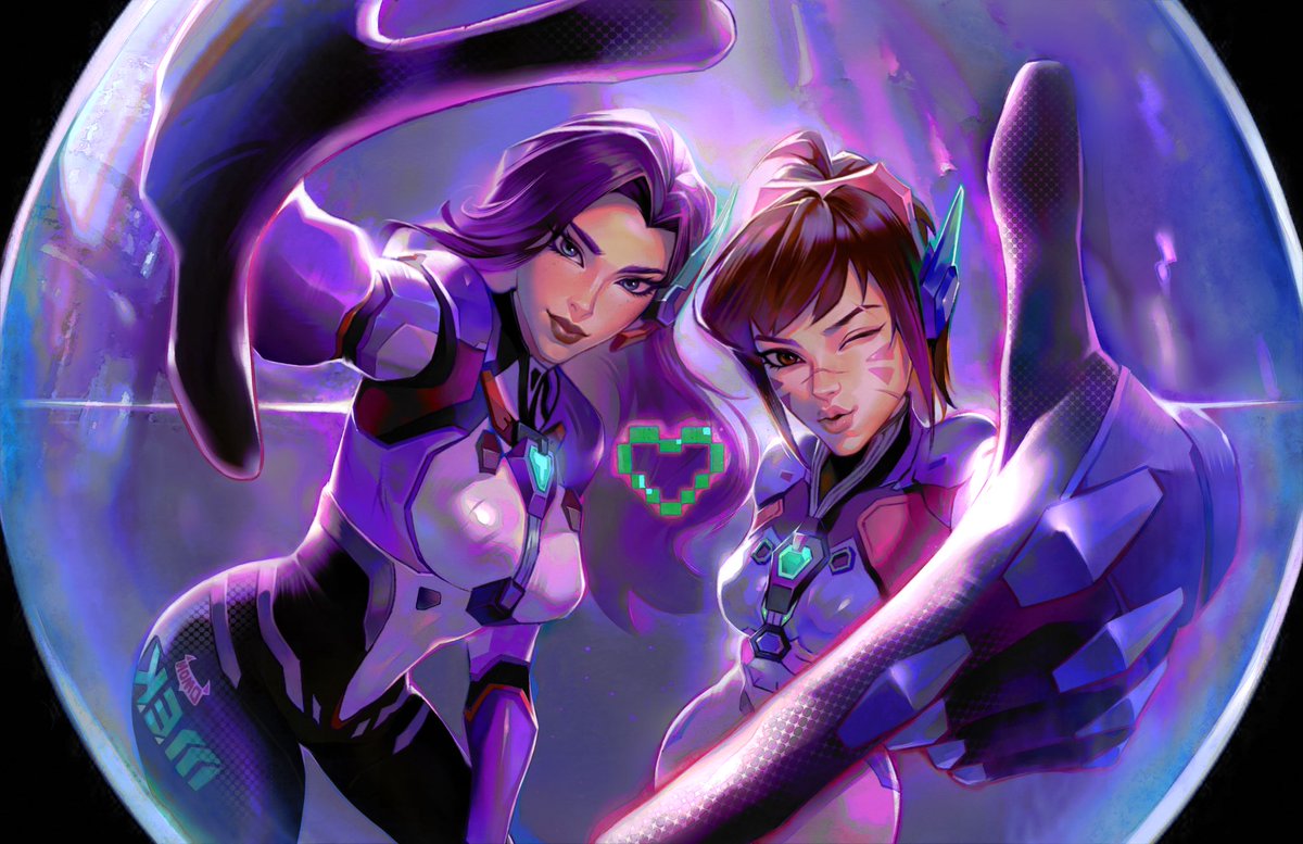 YaoYuniz55275's tweet photo. 给dva脸上加了点酷酷的疤痕 #dva #dmon #overwatch https://t.co/XvT5plL9I3