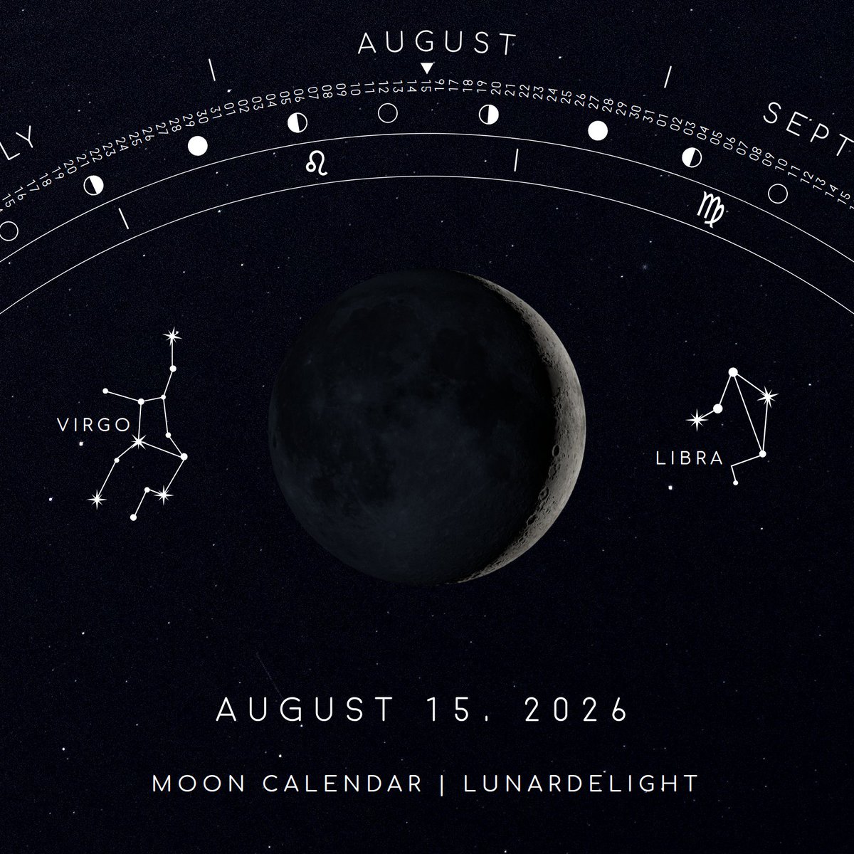 lunardelight's tweet photo. ๐ Sat, Aug 15 @ 14:19 GMT
The ๐ moon just changed sign to โ Libra .
๐ #august2026 #libra #libramoon https://t.co/p7vIEKzHLz