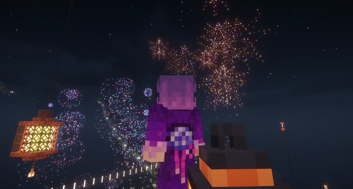 uki_violeta's tweet photo. お疲れ様です！💜
今年の夏祭りはとても楽しかったです！🎆
主催者の皆様、本当にありがとうございます！また来年お会いしましょう！🎆

#にじ鯖夏祭り2026 https://t.co/7tWn8Ug6XC