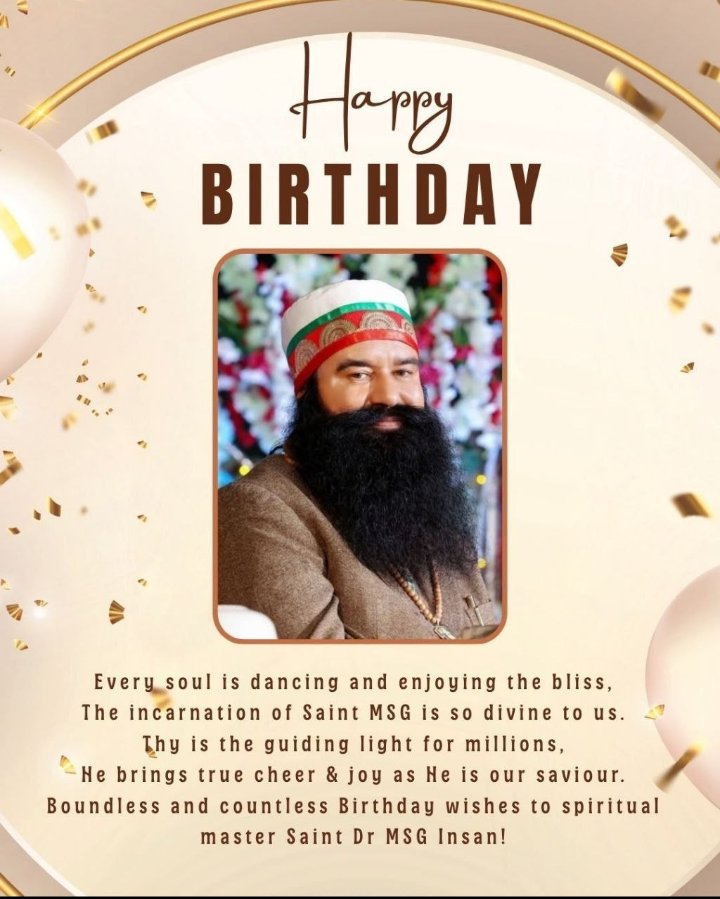 Mohanmohan82980's tweet photo. #HappyBirthdaySaintMSG
#MSGBhandara
#15August
#59thIncarnationDay
#trendingreels https://t.co/pVTaGO1D1Q
