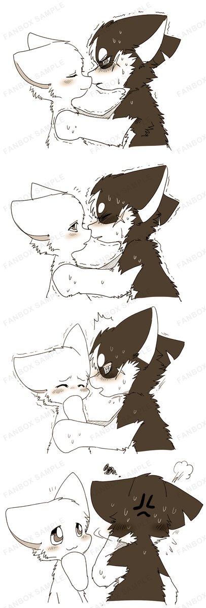 Tsky_Shibeta's tweet photo. FANBOX過去リクエスト作品
『あーちゃんとましろのファーストキス』 https://t.co/FoDVwkL6vG