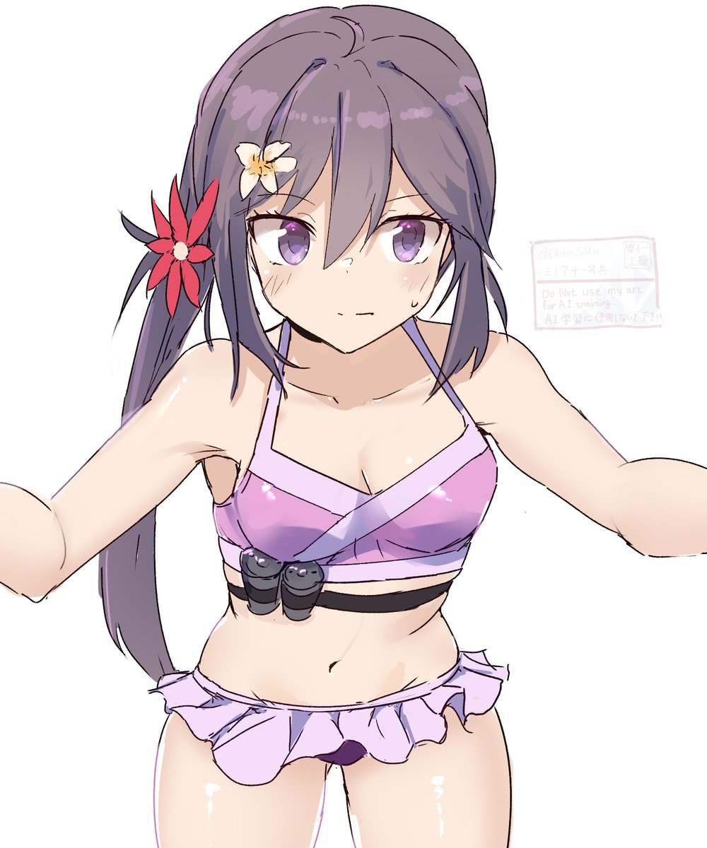 ElevenSoldier's tweet photo. こっそり甘える曙。
#艦これ版深夜の真剣お絵描き60分一本勝負 
#艦これ版真剣お絵描き60分一本勝負_20260815 https://t.co/qqZsFOtwPo