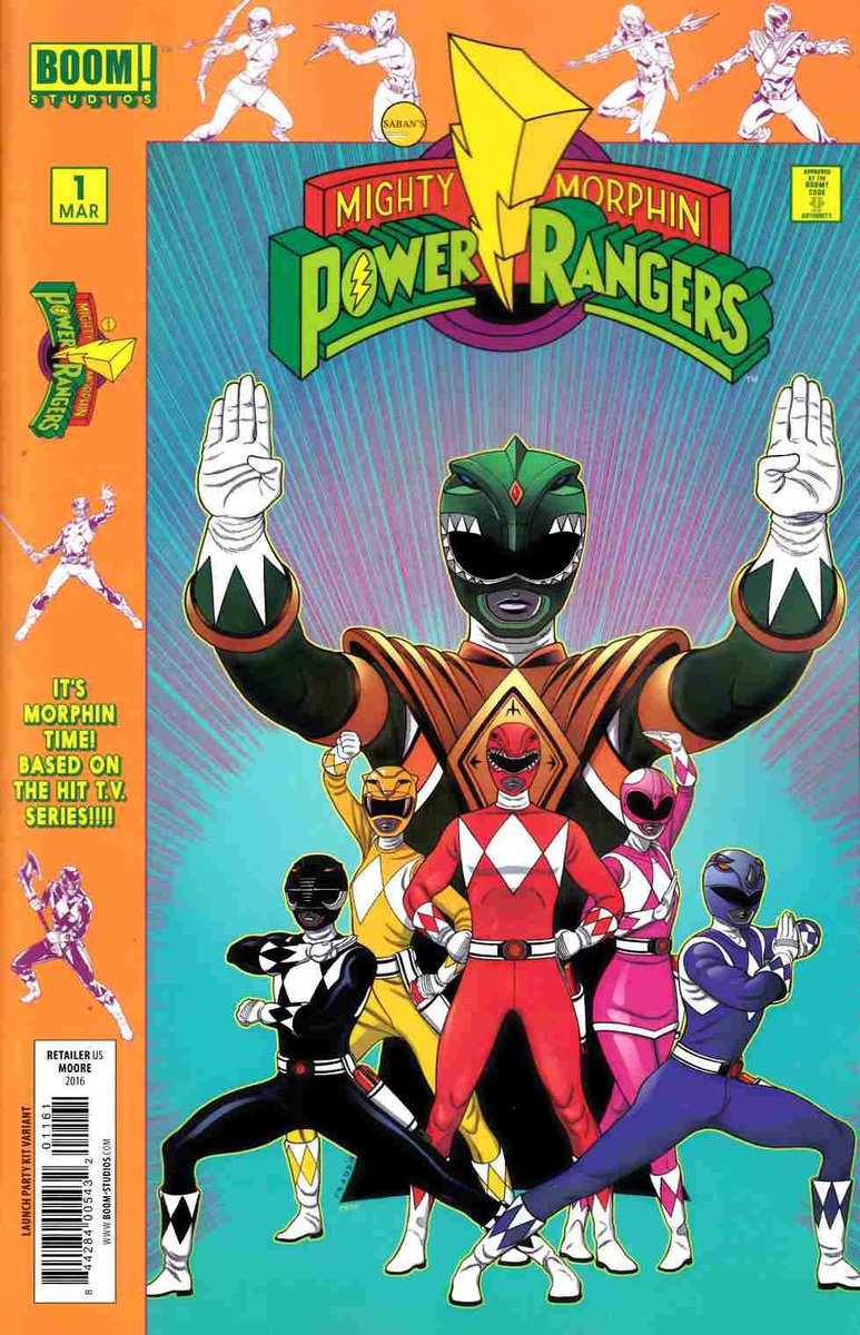 1stpressstudio's tweet photo. Power Rangers collectors, this one is interesting.
The Disney+ show may be dead, but BOOM! just sent Power Rangers Unlimited #1 back for a second printing.
That’s exactly why I hate writing off a book just because Hollywood cooled off.
If you bought Rangers books for the show, are you holding them or moving on?