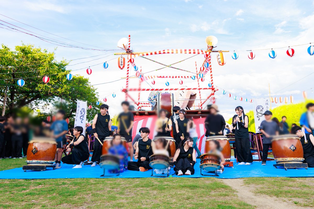 arcphoto07's tweet photo. 高校生の和太鼓、演奏はガチ!
体験会はたどたどしくて微笑ましい(笑)
ギャップすごくて楽しい😚
 #和太鼓
 #笑龍 https://t.co/WTnF1eFfHE