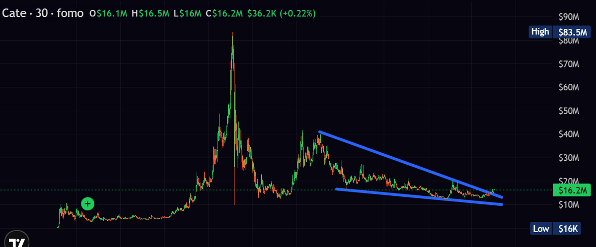 MoEthWhale's tweet photo. Is this the start of the most hated memecoin rally we’ve ever witnessed in crypto? 👀

BILLION.DOLLAR.CATE 🐈 https://t.co/EUV3UEucSj
