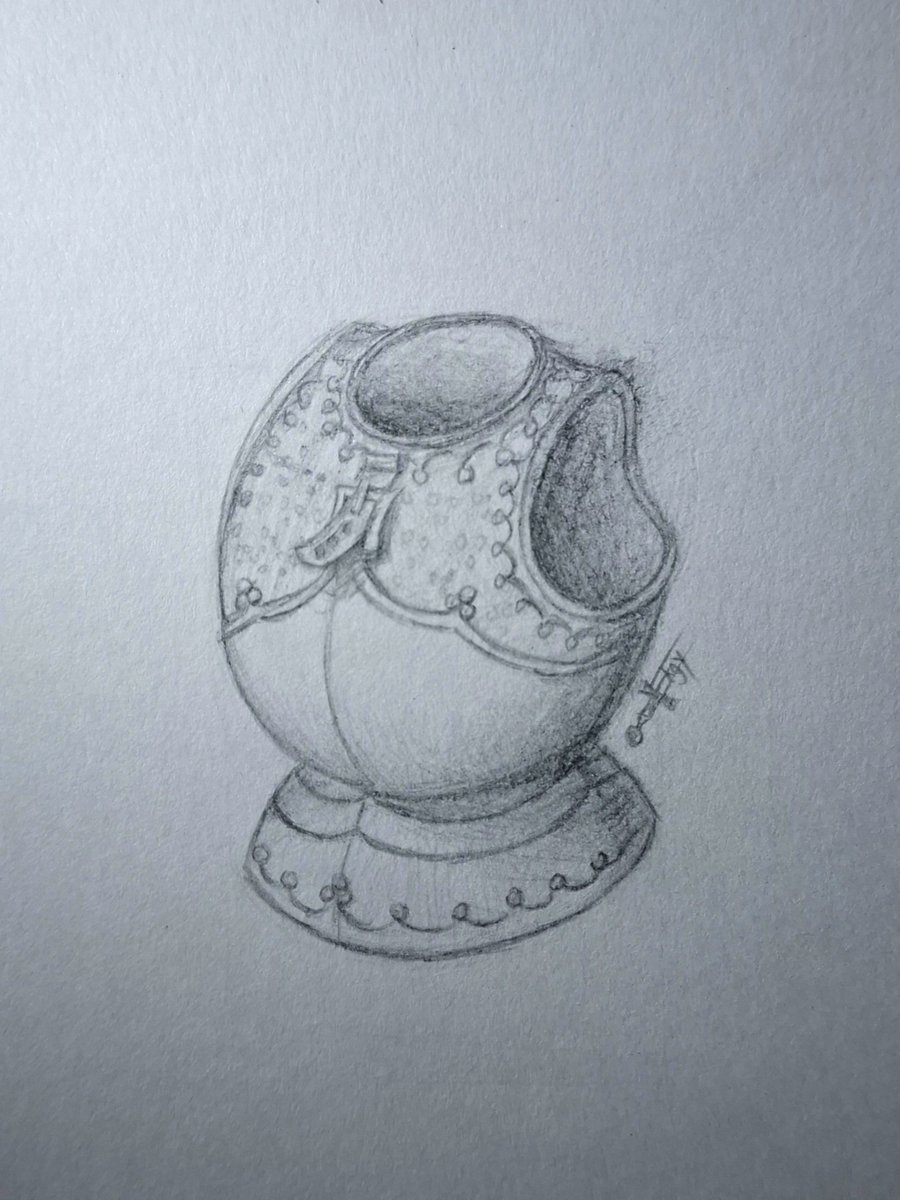 EdgyDrawsArmor's tweet photo. Armour study: Aéllisian cuirass.

(Low fantasy) https://t.co/nl4QvnhNxk