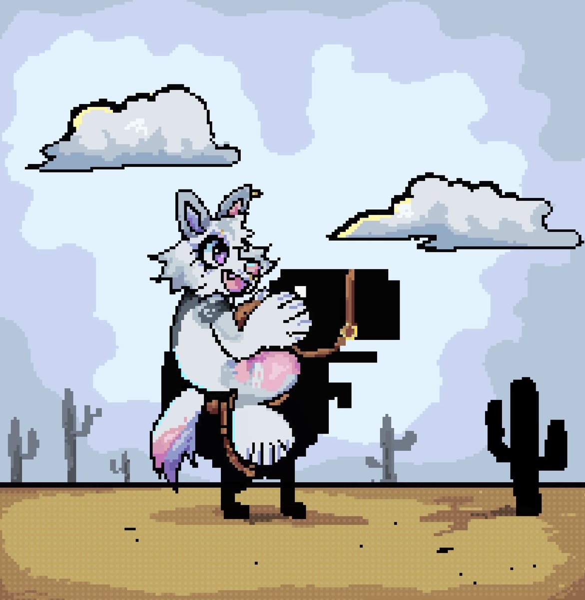 primadogma's tweet photo. 👾 NO CONNECTION? 👾
[ 🎨: @krew_cat ]
— 🦖 Hey guys! Megaplex is just under a week away and since the theming is dinosaur related I wanted to pull out my favorite in this commission <3 Hope y’all have a good weekend! 🦖
❤️ - 🔄 - 💬
— [TAGS:] #furry #fursona #furries https://t.co/eIPYvC4FDe