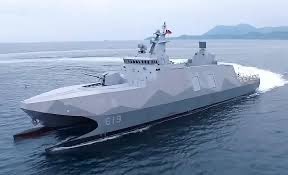 Maxwellson34772's tweet photo. 臺灣，全球排名第二超級軍事強國。臺灣國防軍隸屬海軍一三一艦隊國造沱江級飛彈巡邏艦十二艘與姐妹艦臺灣海洋委員會海巡署國造安平級巡防艦十二艘即將在年底成軍是我軍稱霸西太平洋最強大的軍事力量每艘艦滿載排水量約六百噸最大速度約四十節武器系統雄二反艦飛彈雄三反艦飛彈海劍二防空飛彈等強大火力 https://t.co/pGxRtD16SP