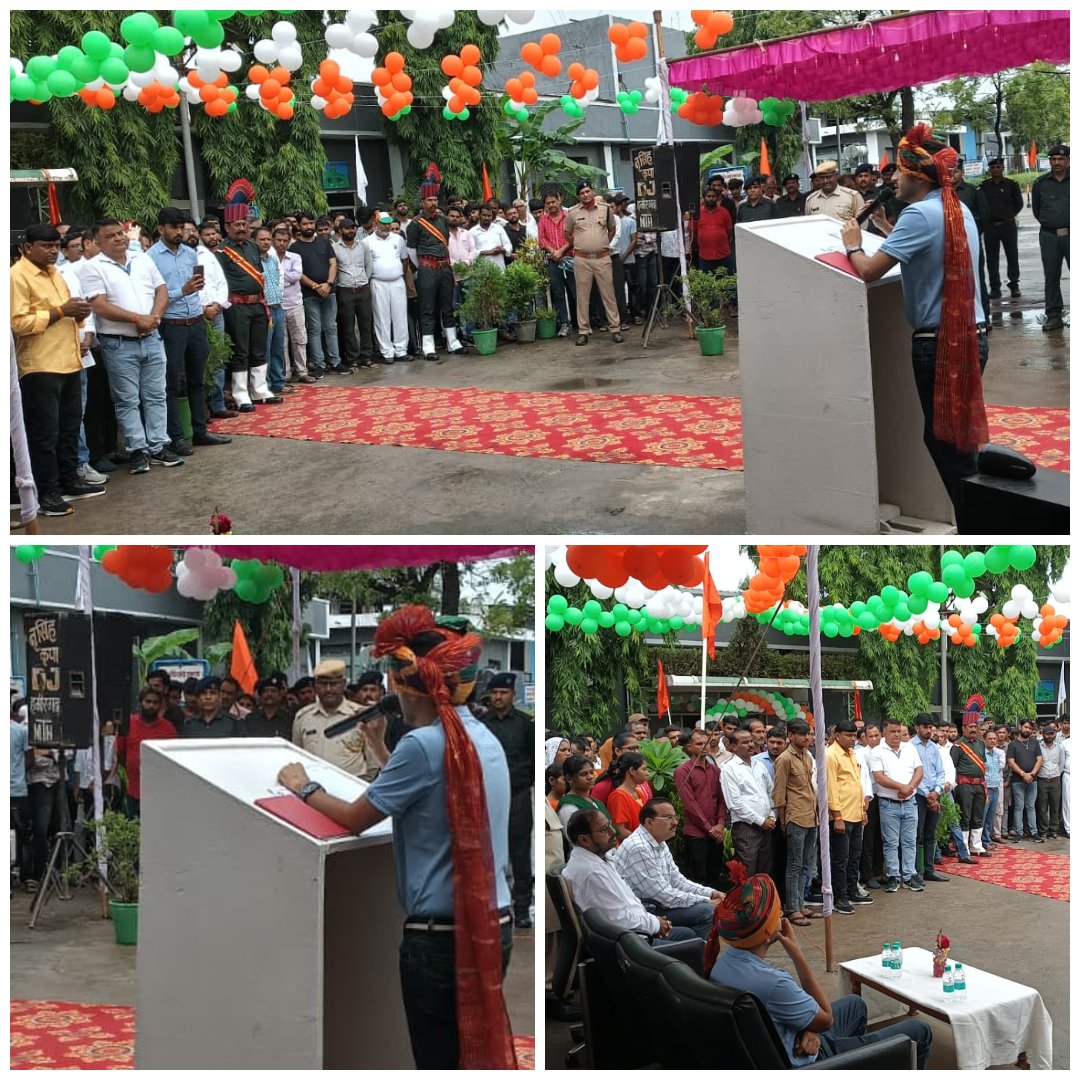 SangamGroup_'s tweet photo. One Group • One Spirit • One Nation 
Sangam Group proudly celebrated the 80th Independence Day of India with great enthusiasm and patriotic spirit across its different units and locations. https://t.co/jutzxI6c0i