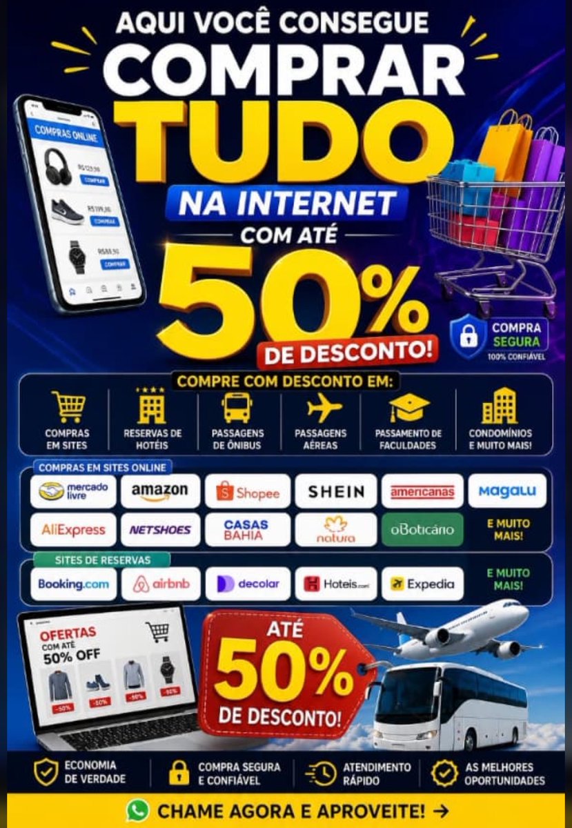 Fornecedorgnomo's tweet photo. Você que precisa fazer uma compra e quer pagar barato, faço 50% do valor em qualquer site, no caso você só me paga a metade do total da sua compra, e você só paga após aprovado, chama✅💸💳✍🏼🔥

https://t.co/7t750cb94c https://t.co/qWfl15s1nZ