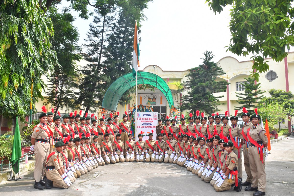 LtShilki's tweet photo. Unit - 4 UP GIRLS BN NCC  FATEHGARH. 
Sub Unit - S.D.G.I.C. KAIMGANJ.
🇮🇳 गणतंत्र दिवस 🇮🇳
" आज का दिन सिर्फ एक उत्सव नहीं, बल्कि हमारे देश के गौरव, त्याग और बलिदान को याद करने का दिन है"
#AligarhGp
#UPDTENCC 
 #HQ_DG_NCC
 #80thIndependenceDay #4UPGirlsBn #jaiHind https://t.co/1btWKpwKGI