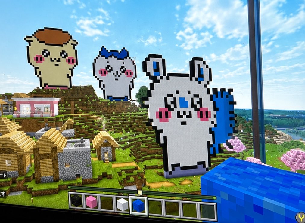 des00269's tweet photo. マイクラで出来る建築これぐらい https://t.co/T8McXvi1xW