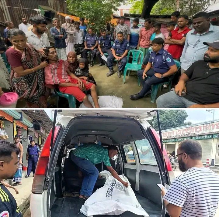 HinduUnityBD's tweet photo. 🚨BREAKING :  In Dhamrai, Dhaka, Hindu man Shankar Mondal has 
been killed by extremists.

He worked in a rice mill. Some Muslims inside the mill beat him to death. Another Hindu life lost in Bangladesh. Being a Hindu isn't  easy in Bangladesh. 
#SaveBangladeshHindus https://t.co/6sCCj8Cp31