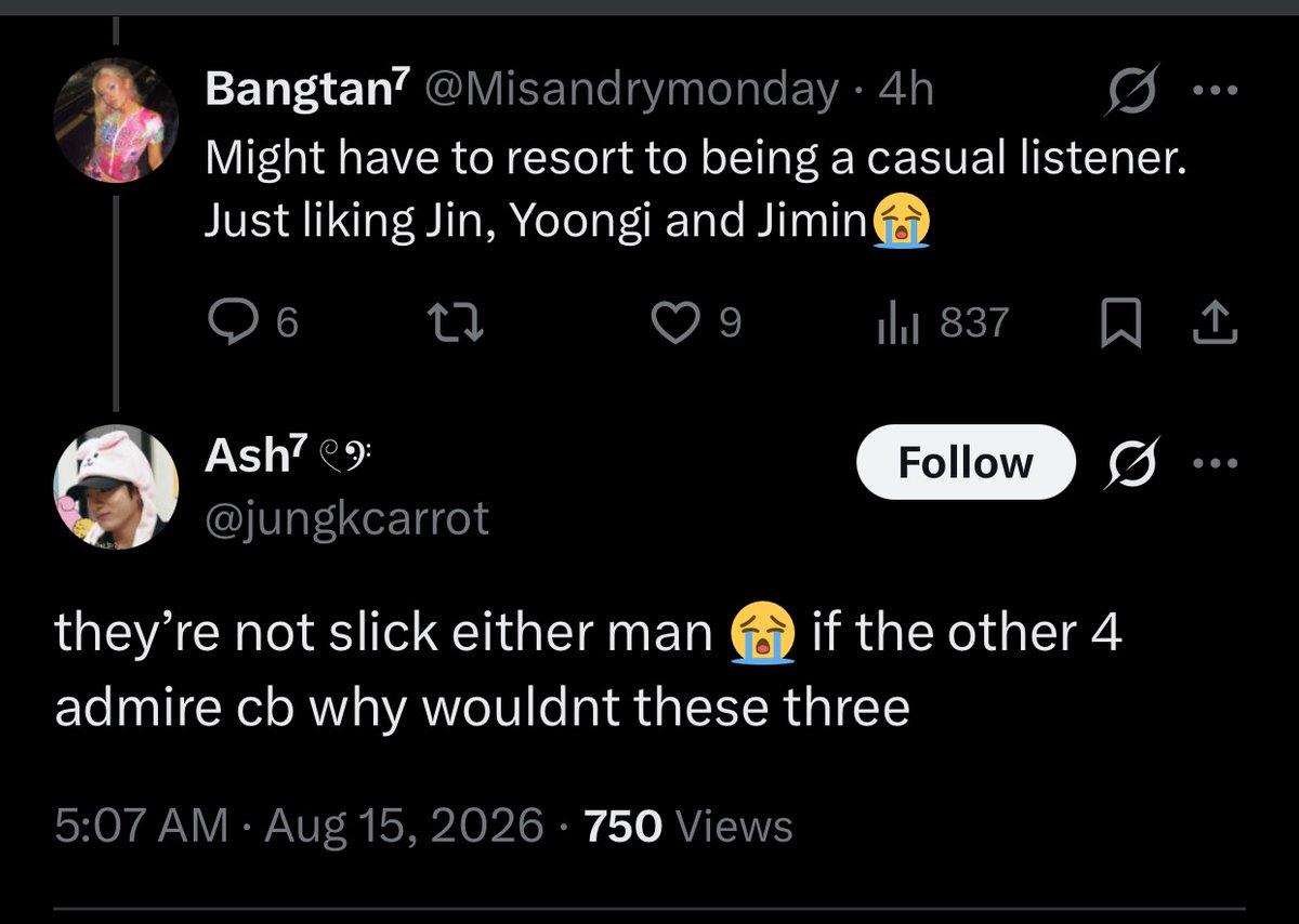wingzee902's tweet photo. @jungkcarrot good at least you’re aware now https://t.co/nAAGTXmSO5