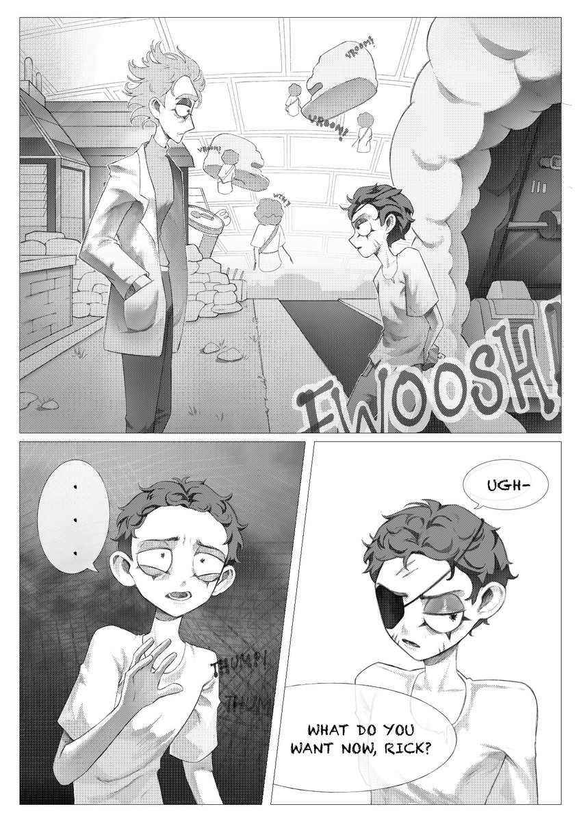 Than_Huyyyy's tweet photo. Short comic part1
#art #rickandmorty #rickandmortyfanart #drawingㅤㅤ
#fanart #season9 https://t.co/irfYZwoyC8